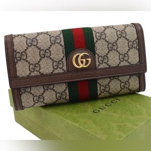 🔥GUCCI
Ophidia leather wallet New🔥